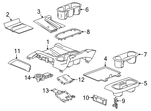 2021 Chevy Silverado 1500 Anti-Theft Components Diagram