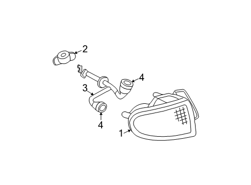 2005 Buick Century Tail Lamps Diagram