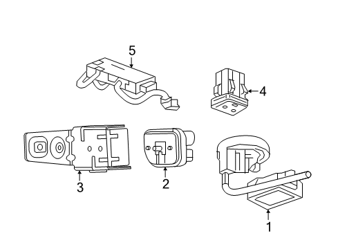 2022 Cadillac XT5 Alarm System Diagram