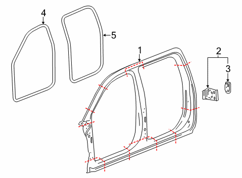 2016 Chevy Silverado 1500 Uniside Diagram 1 - Thumbnail