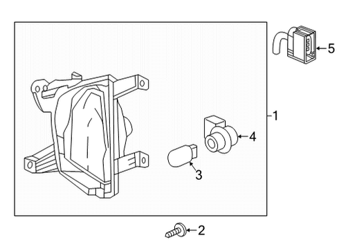 2022 Chevy Equinox Signal Lamps Diagram