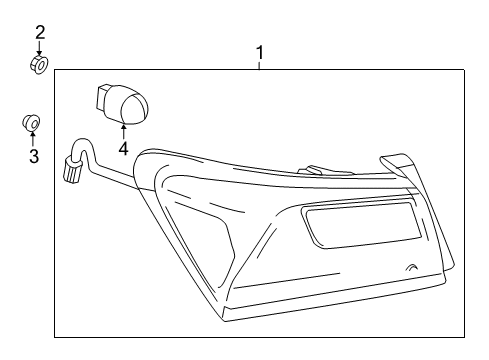 2021 Chevy Malibu Tail Lamps Diagram