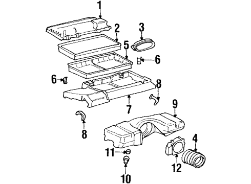 2001 Pontiac Firebird Air Intake Diagram