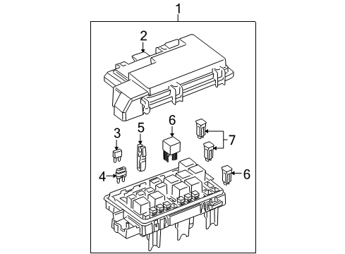 2007 Buick Terraza Air Conditioner Diagram 4 - Thumbnail