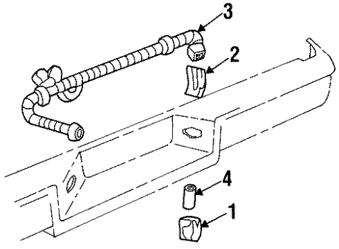 1990 GMC C3500 License Lamps Diagram 1 - Thumbnail