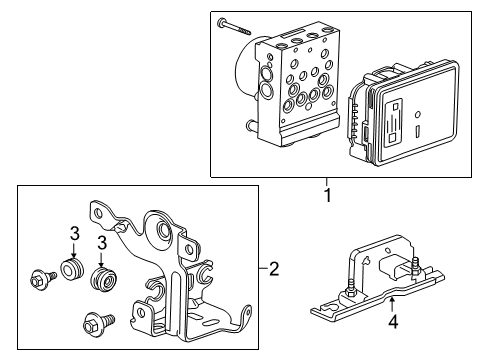 2020 Cadillac Escalade ESV Stability Control Diagram