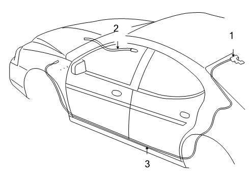 2012 Chevy Impala Antenna & Radio Diagram 2 - Thumbnail
