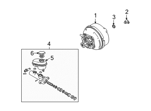 2005 Cadillac STS Dash Panel Components Diagram