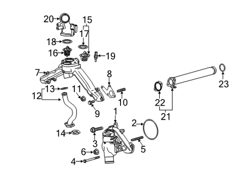 2020 GMC Sierra 3500 HD Battery Bolt Diagram for 11562133