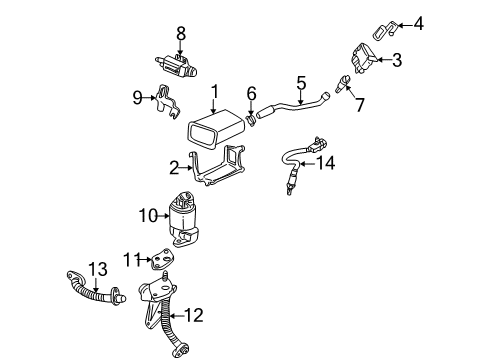 2005 Pontiac Bonneville EGR System Diagram