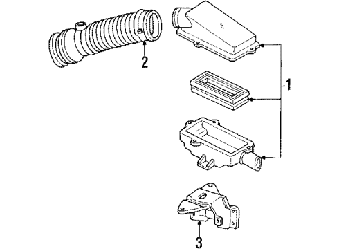 1994 Buick Regal Air Intake Diagram