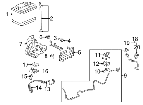 2011 Chevy Caprice Junction Block Diagram for 92224989