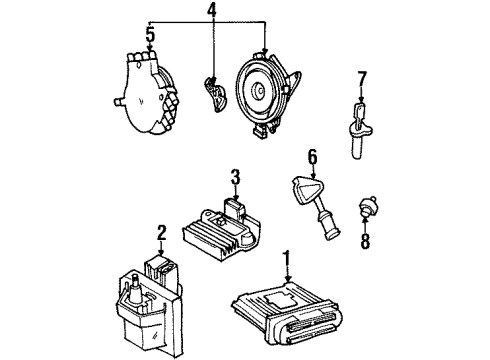 2001 Pontiac Firebird Ignition System Diagram