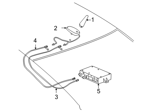 2009 Cadillac CTS Electrical Components Diagram 4 - Thumbnail