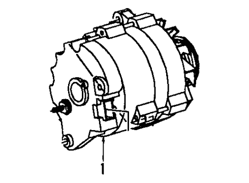 2004 Saturn Ion Alternator Diagram 1 - Thumbnail
