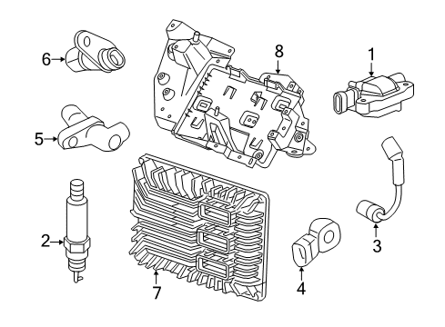 2022 Chevy Camaro Ignition System Diagram