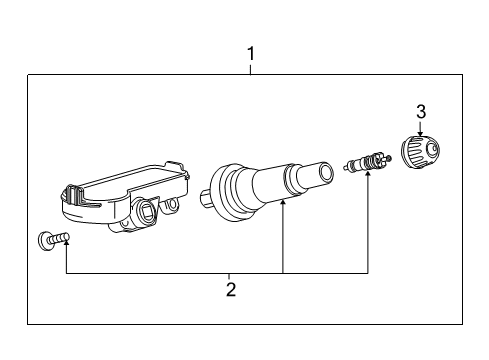 2017 Chevy Traverse Tire Pressure Monitoring Diagram
