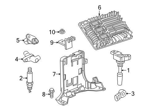 2019 Cadillac CT6 Ignition System Diagram 1 - Thumbnail