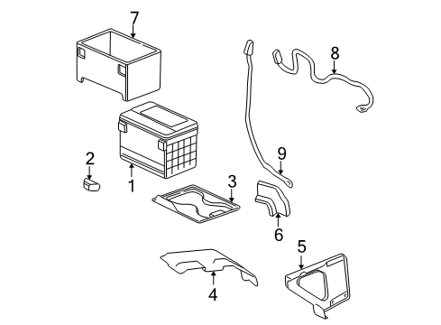 2006 Chevy Silverado 2500 HD Battery Diagram