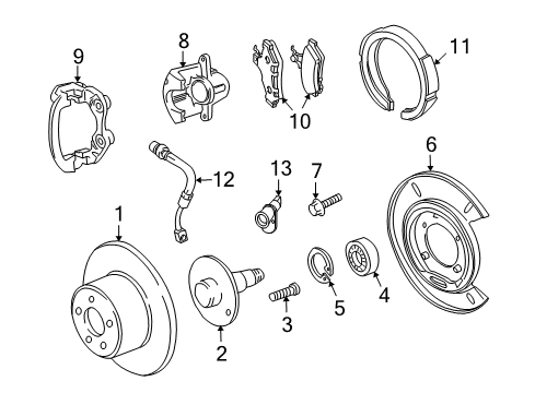 2009 Pontiac G8 Parking Brake Diagram
