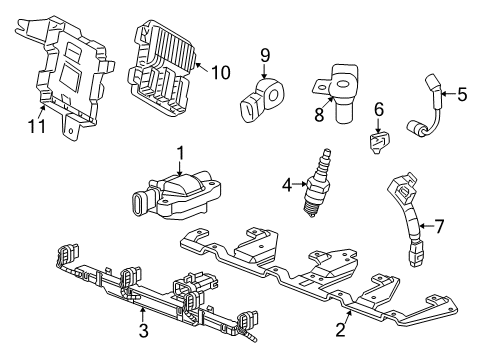 2012 Chevy Camaro Wire Connector Diagram for 12579355