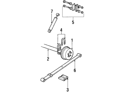 1989 Chevy S10 Rear Brakes Diagram