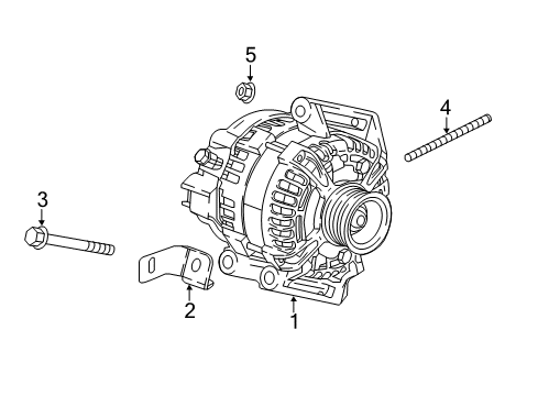 2019 GMC Terrain Alternator Diagram