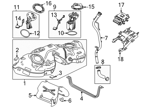 2016 Cadillac ATS Fuel Supply Diagram