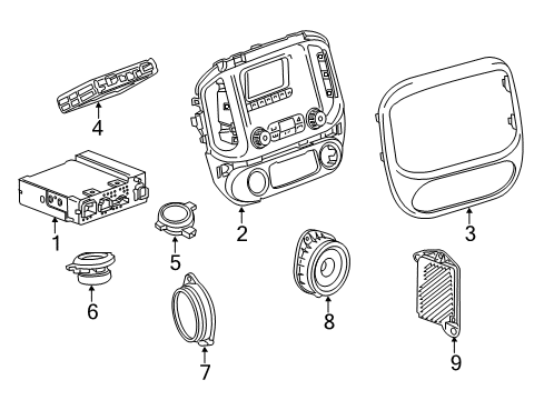 2017 Chevy Colorado Sound System Diagram