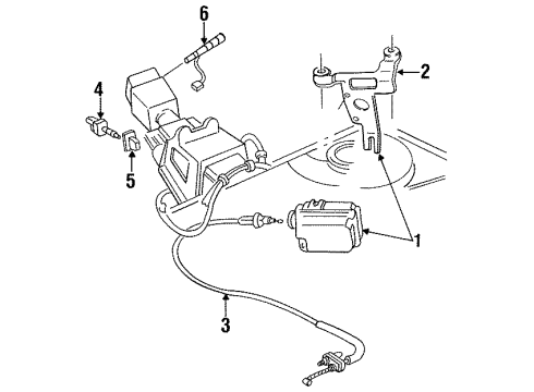 1998 Chevy Monte Carlo Cruise Control System Diagram