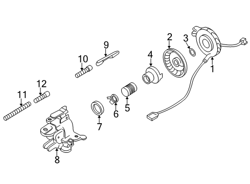 2002 Chevy Express 2500 Housing & Components Diagram 1 - Thumbnail