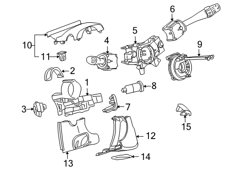 2007 Saturn Sky Anti-Theft Components Diagram