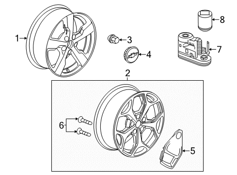2012 Chevy Volt Wheels Diagram