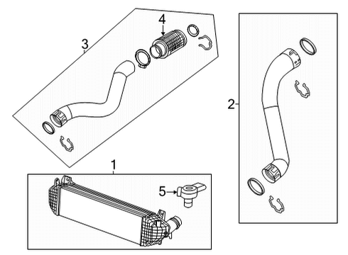 2020 Cadillac CT4 Intercooler Diagram