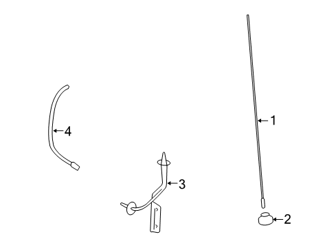2007 Saturn Sky Antenna & Radio Diagram