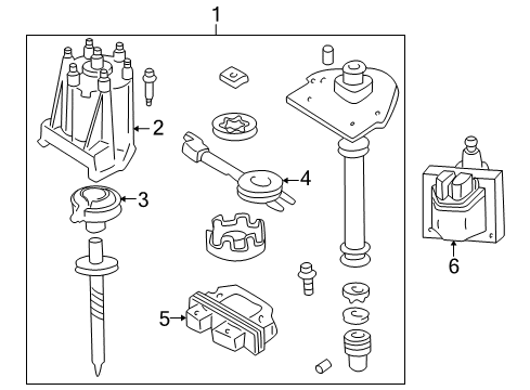 2004 Oldsmobile Bravada Ignition System Diagram