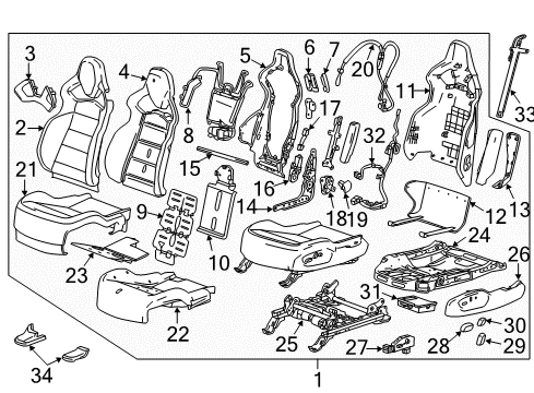 2017 Chevy Corvette Heated Seats Diagram