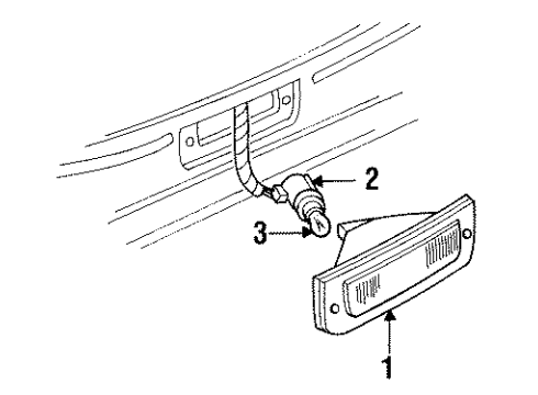 1994 Buick Regal Backup Lamps Diagram