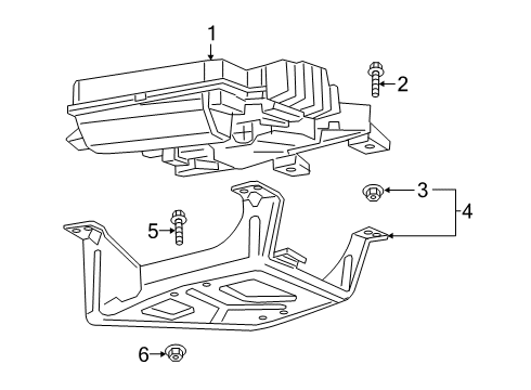 2020 Cadillac XT6 Electrical Components Diagram 1 - Thumbnail