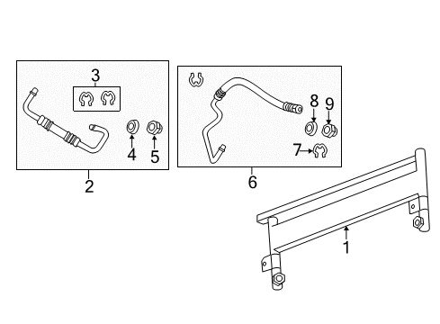 2014 Chevy Camaro Trans Oil Cooler Diagram