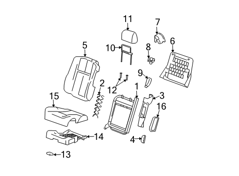 2003 Cadillac CTS Heated Seats Diagram 1 - Thumbnail