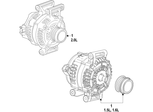 2022 Chevy Equinox Alternator Diagram
