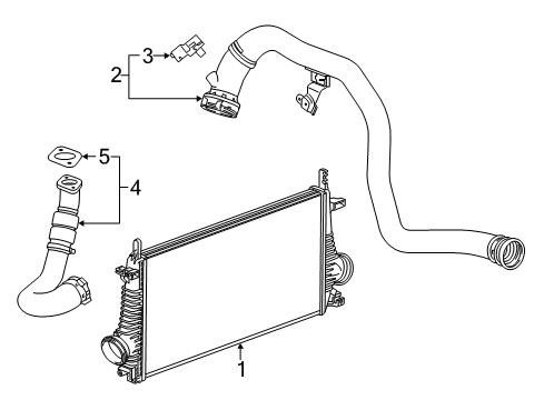 2018 Chevy Malibu Intercooler Diagram 2 - Thumbnail
