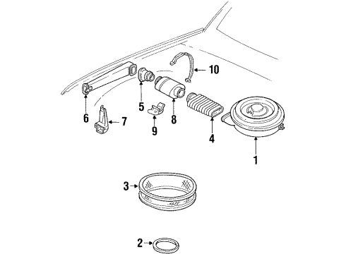 1993 GMC C3500 Filters Diagram 2 - Thumbnail