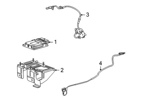 2023 GMC Yukon XL Electrical Components Diagram 3 - Thumbnail