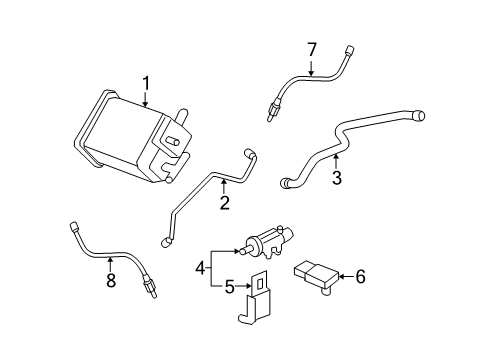2006 Chevy Monte Carlo Pipe Diagram for 15218926