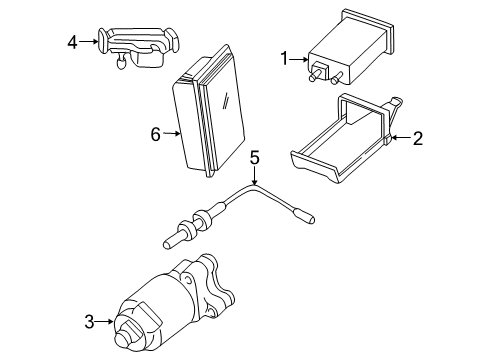 2004 Oldsmobile Bravada Emission Components Diagram