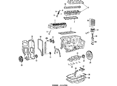 1994 Chevy Beretta Manual Transmission Diagram 2 - Thumbnail