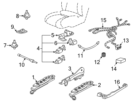 2000 Buick Regal Power Seats Diagram