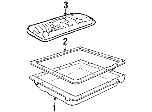 1994 GMC C3500 Automatic Transmission Diagram